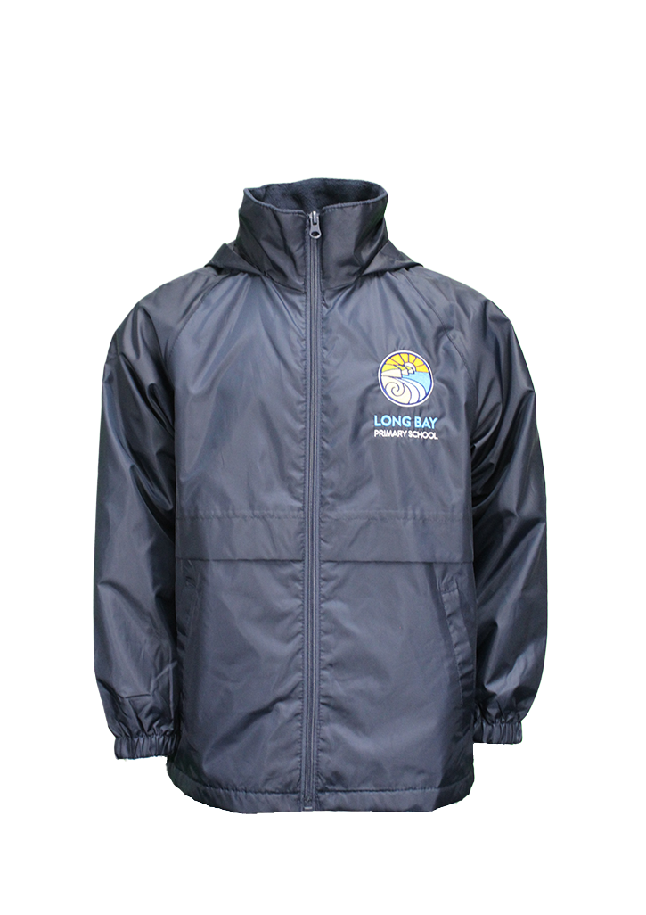 Long Bay Primary Rain Jacket Navy